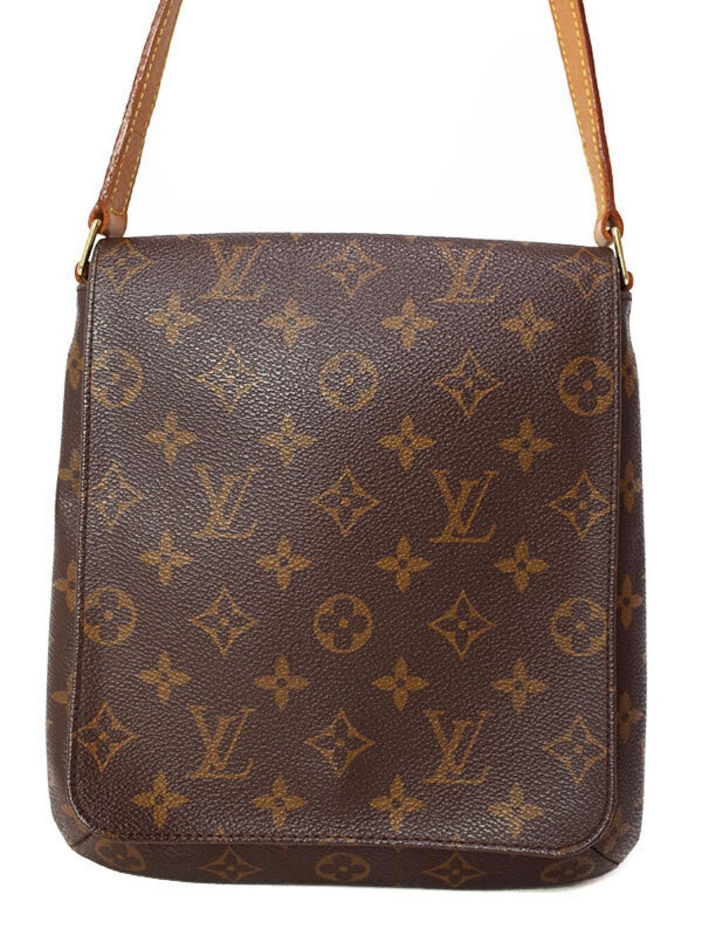 Louis Vuitton Monogram Musette Salsa Shoulder Bag Canvas Leather Brown